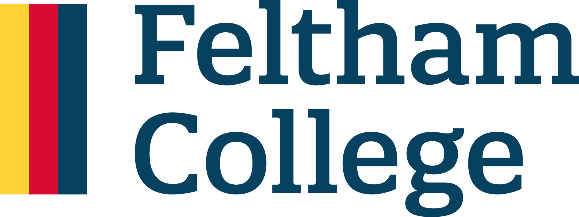 Feltham College - Condensed Logo (Positive) (1)