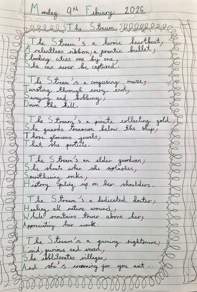 Student River Poem 1 Student River Poem 1