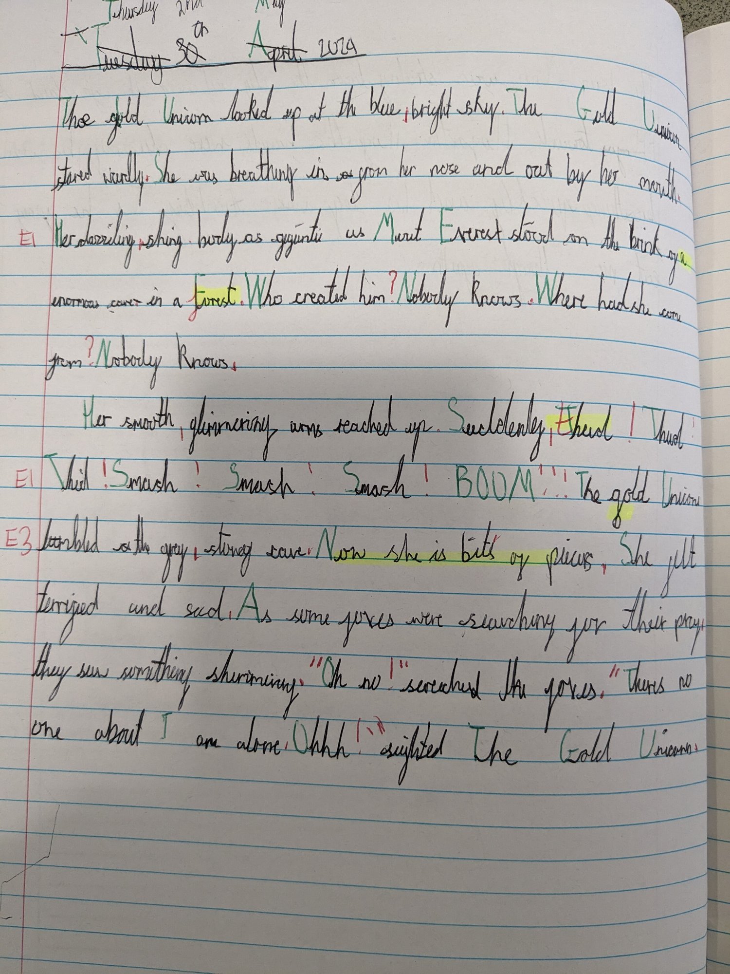 Y3 Writing