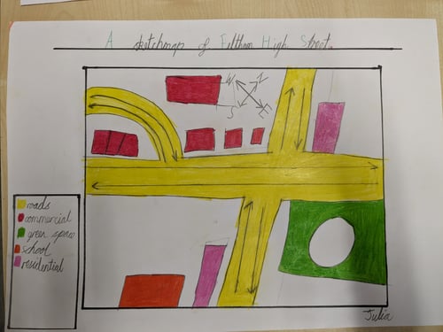 Year 3 sketch map 1 Year 3 sketch map 1