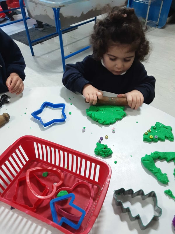 seedlings with playdough seedlings with playdough