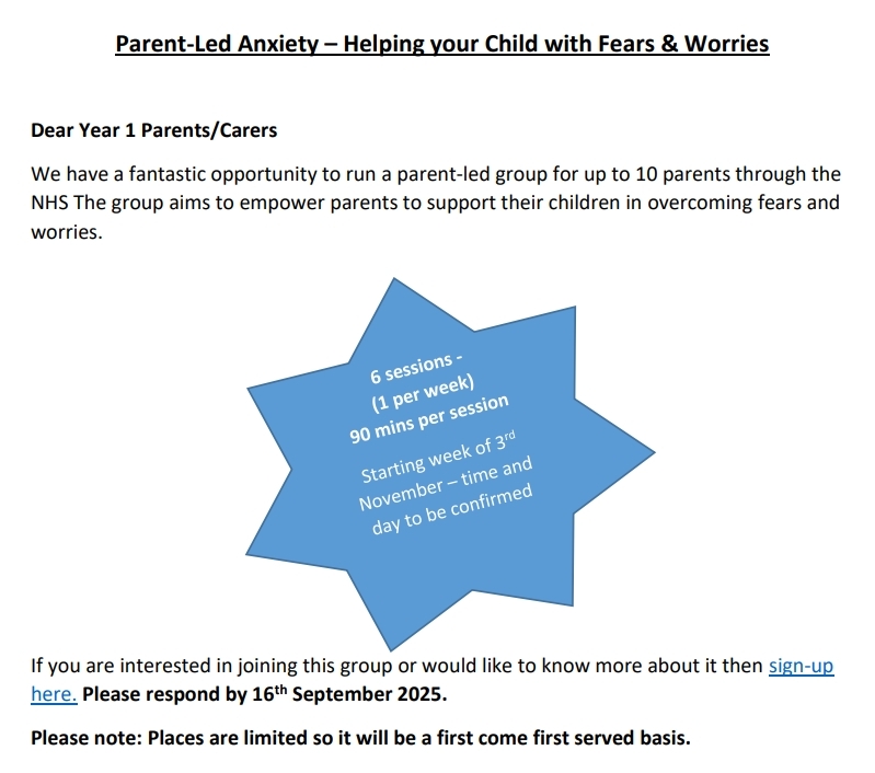 Anxiety workshops Anxiety workshops