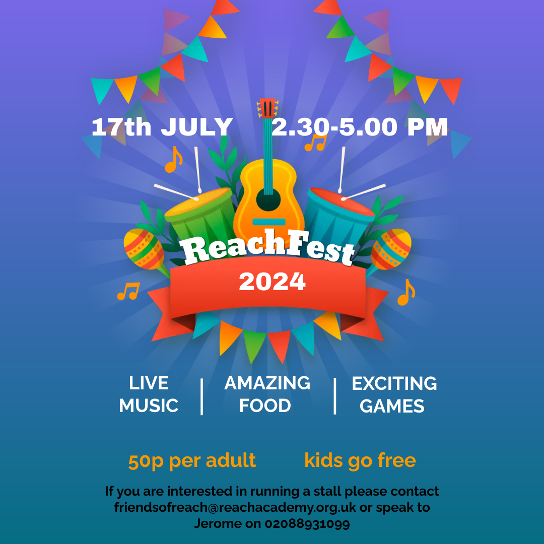 Event - Reachfest square poster Event - Reachfest square poster