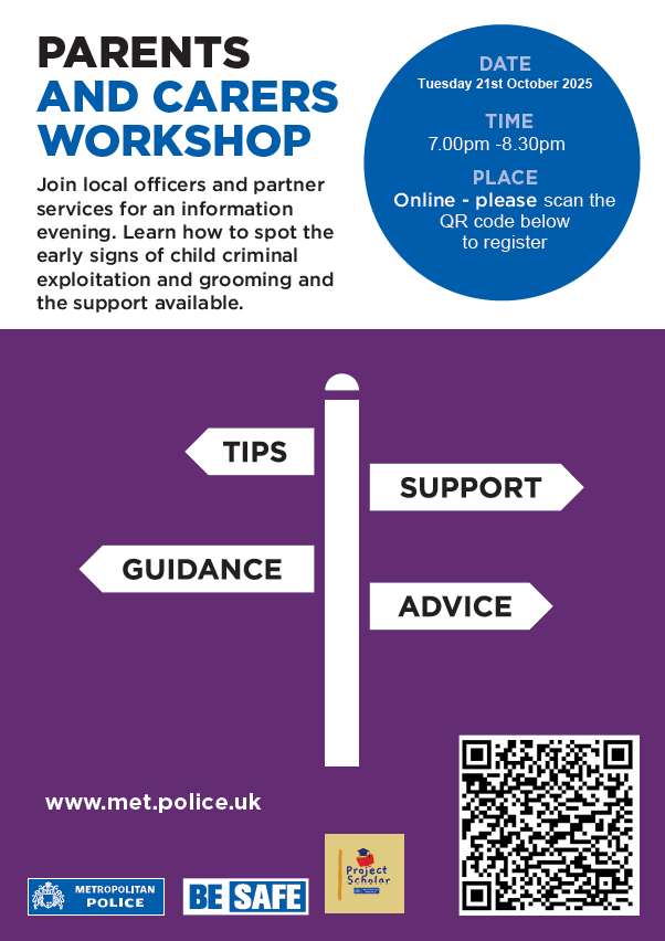 Parents and carers workshop