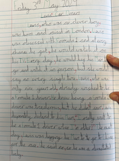 Y4 newsletter writing 1