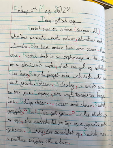 Y4 newsletter writing
