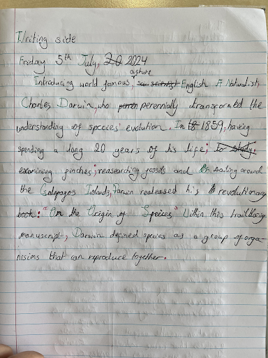 Y5 writing b Y5 writing b